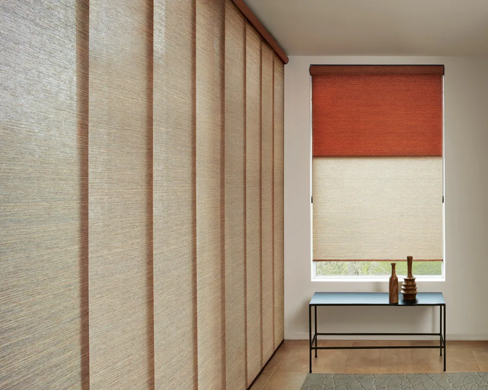 Designer Roller Shades and Skyline® Panels by Debbie Fornoff Interior Design And Draperies - Photo 2