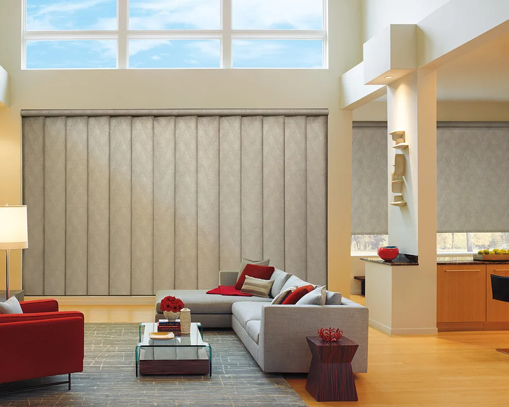 Designer Roller Shades and Skyline® Panels by Debbie Fornoff Interior Design And Draperies - Photo 5