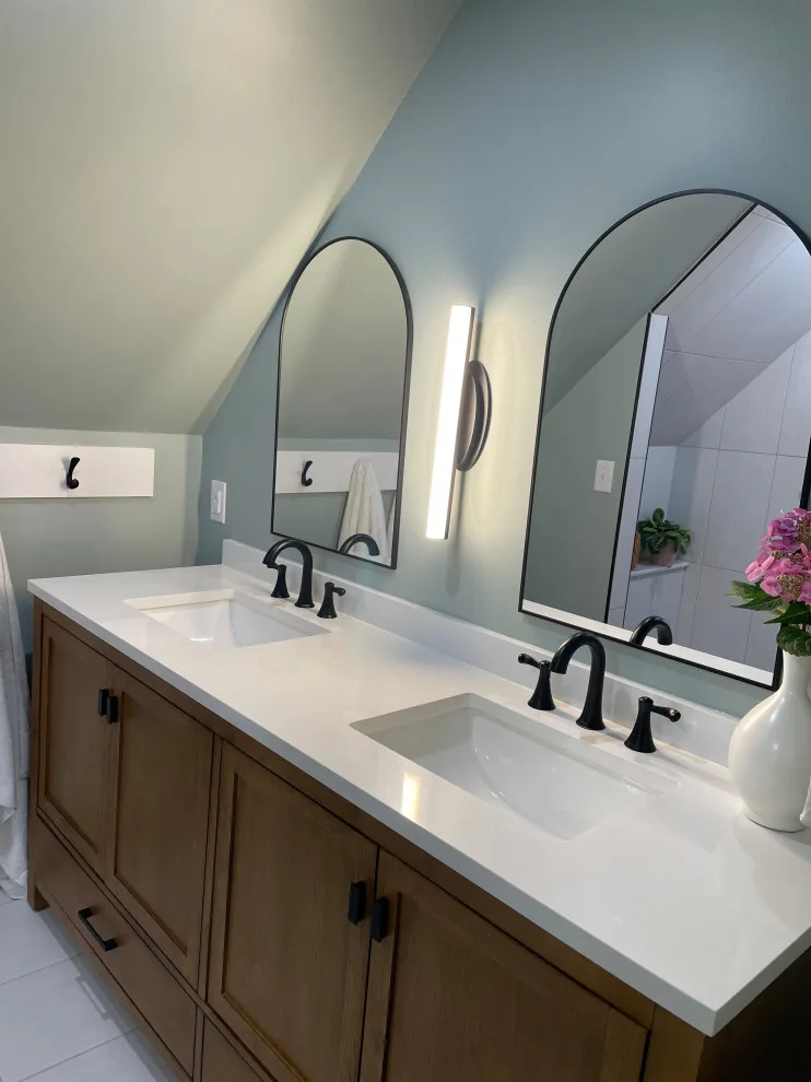 Kid-Friendly Spa Bathroom Makeover by Becca Robbins Interior Design - Photo 5