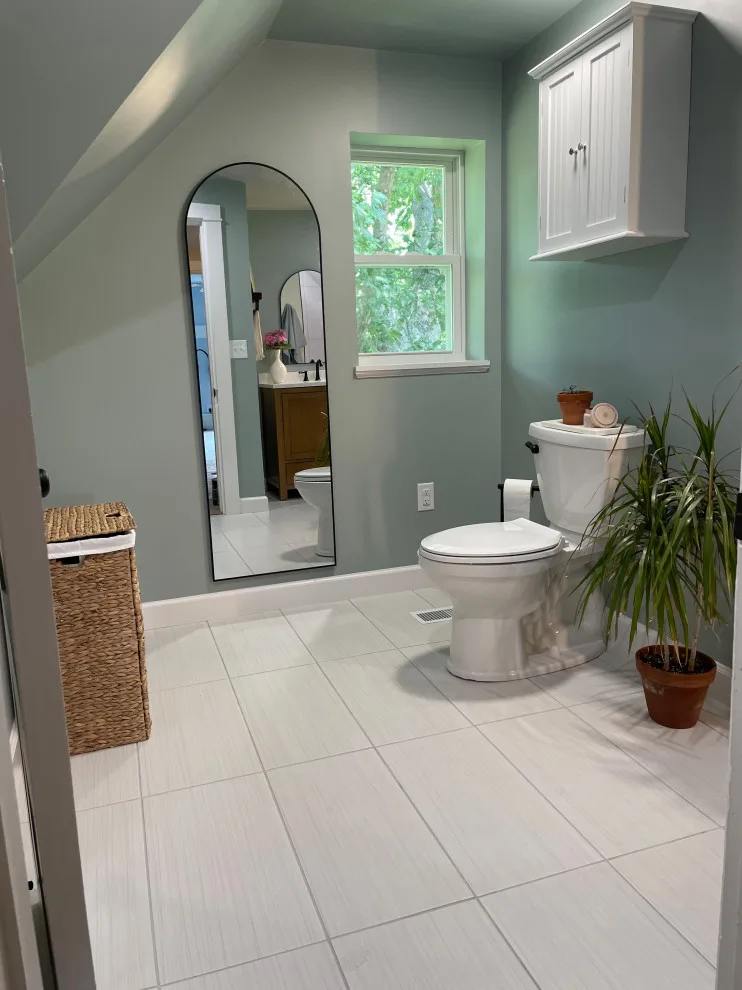Kid-Friendly Spa Bathroom Makeover by Becca Robbins Interior Design - Photo 6