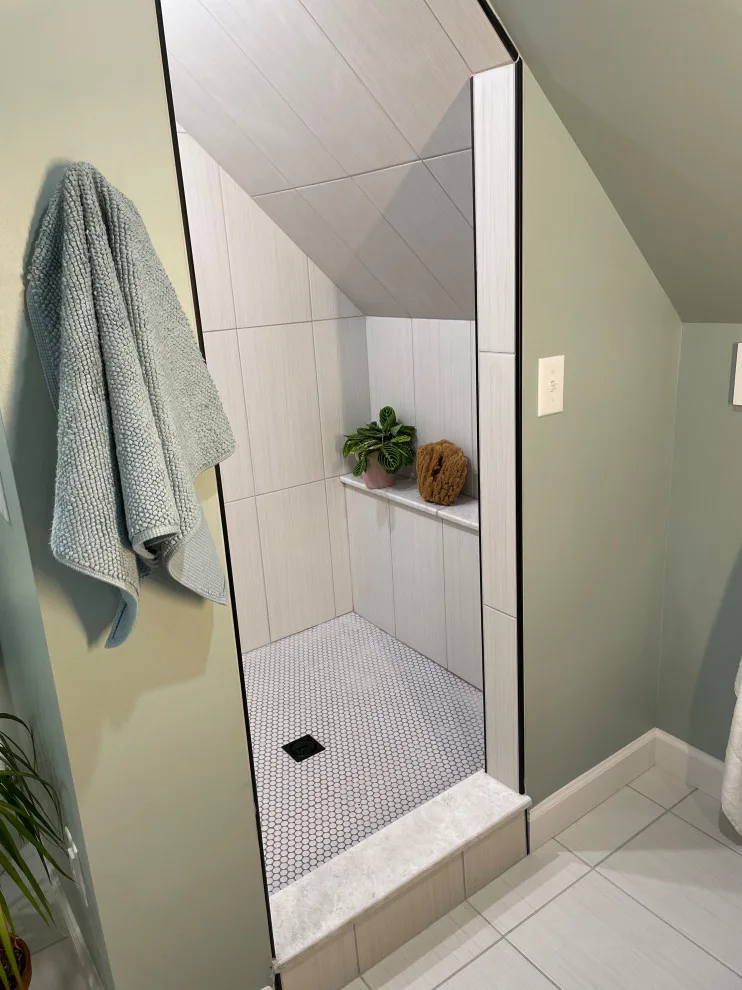 Kid-Friendly Spa Bathroom Makeover by Becca Robbins Interior Design - Photo 3