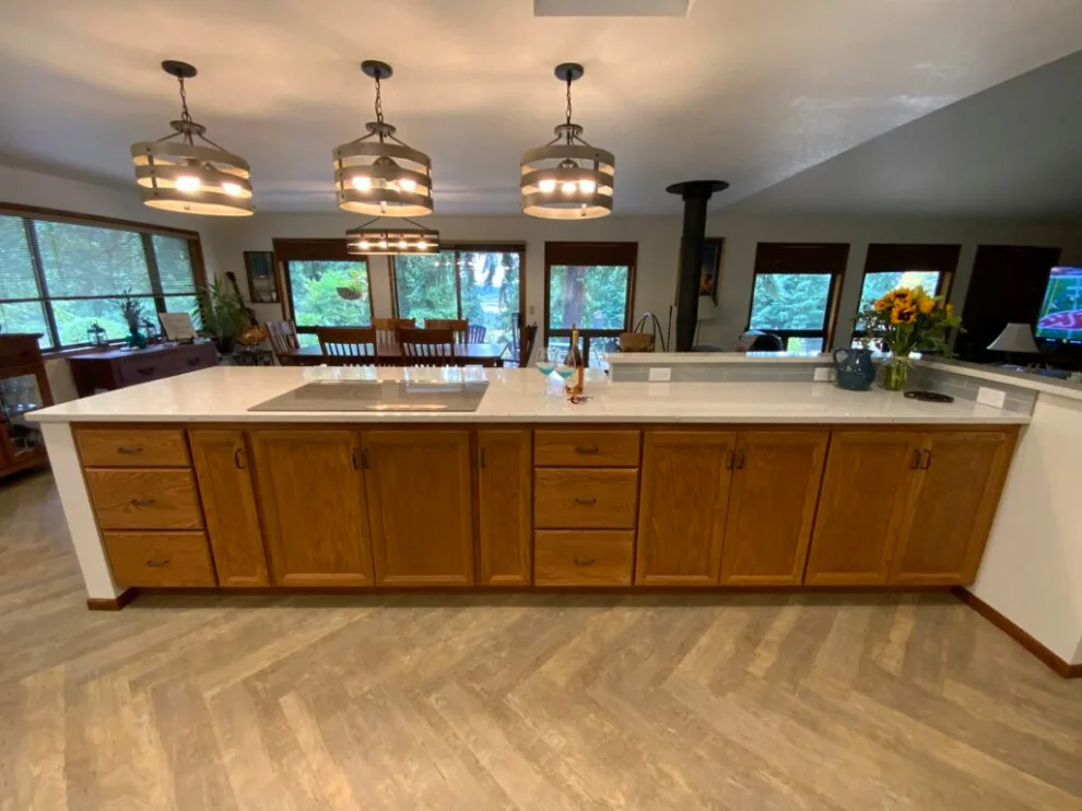A Wall Falls in This Kitchen by Kathy Hanson & Assoc - Photo 2