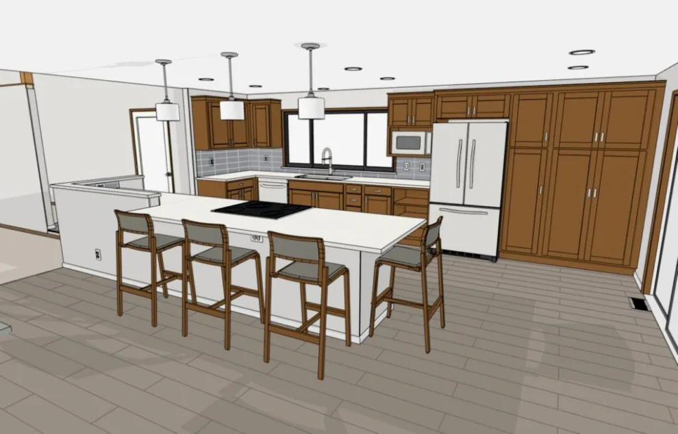 A Wall Falls in This Kitchen by Kathy Hanson & Assoc - Photo 6