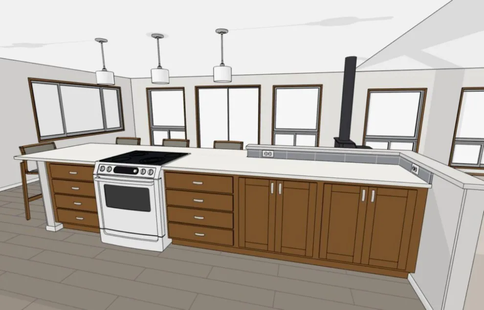 A Wall Falls in This Kitchen by Kathy Hanson & Assoc - Photo 3