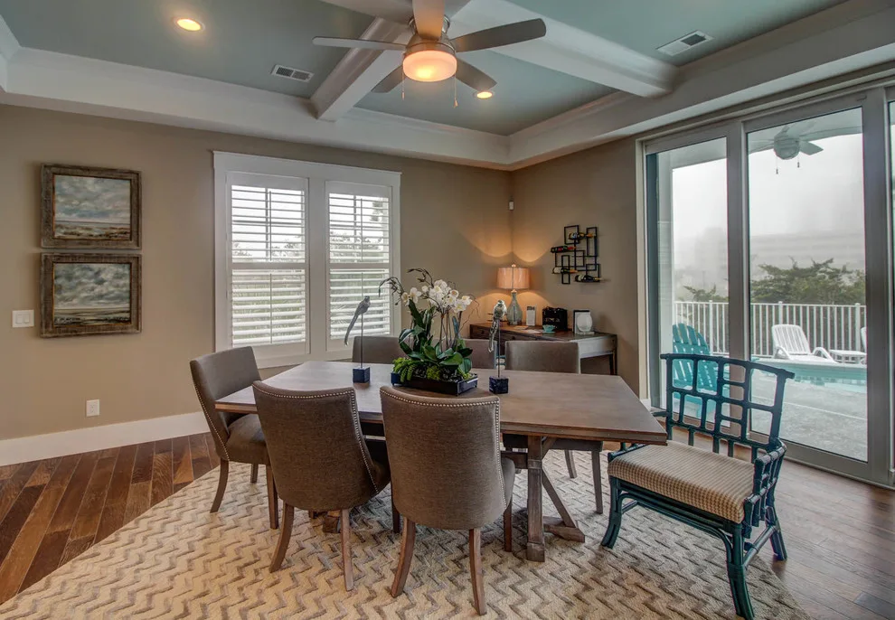 Cozy and Welcoming Residence with Swimming Pool by Sheila Morgan Interiors, Inc. - Photo 7