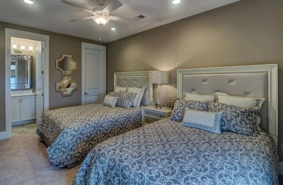Cozy and Welcoming Residence with Swimming Pool by Sheila Morgan Interiors, Inc. - Photo 9