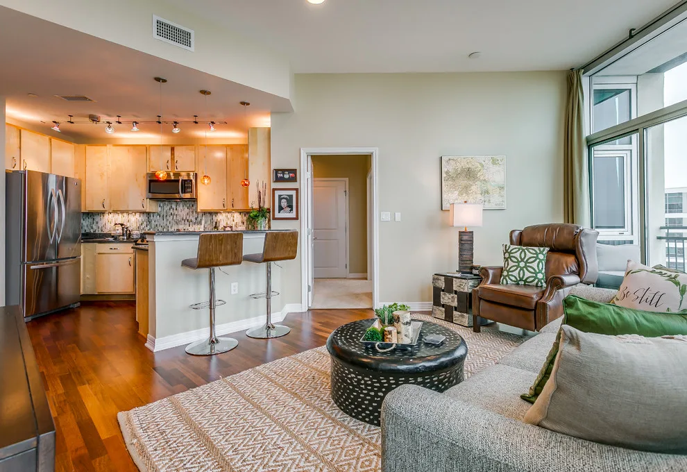 Fort Worth Highrise in the Downtown Area by Mission Accomplished Interior Design & Staging - Photo 2