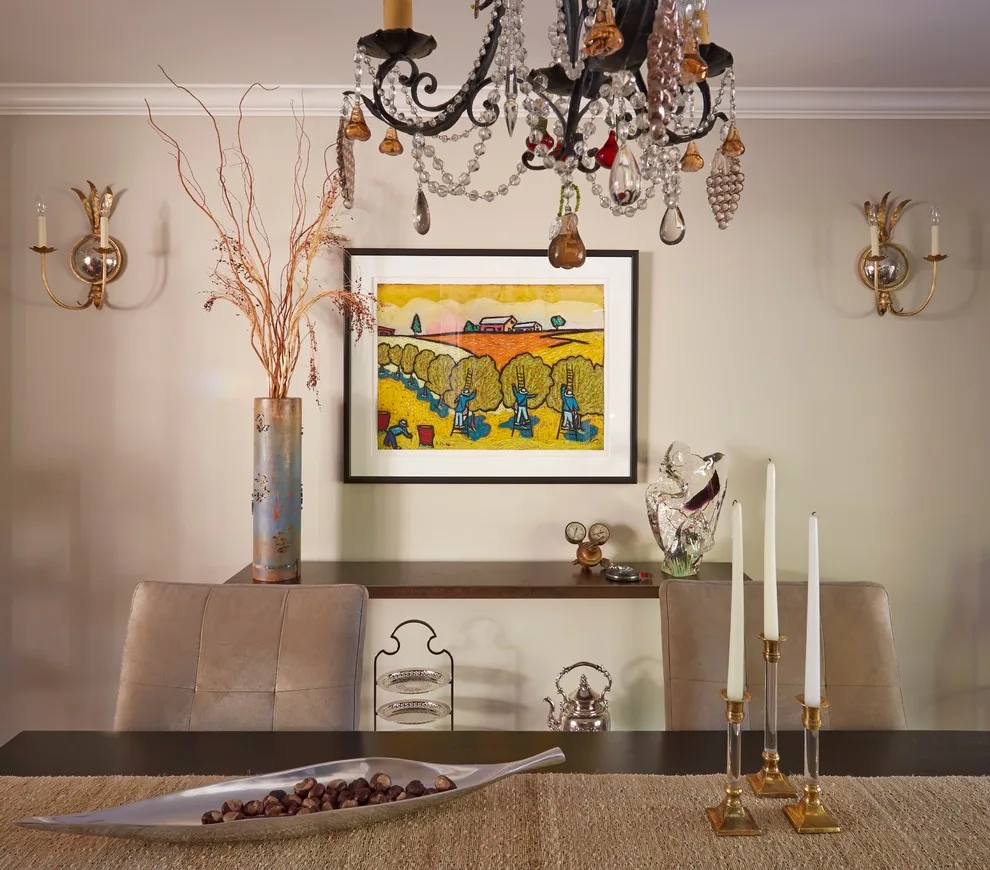 Vibrant and Diverse Dining Space by A. Klein Interior Design LLC - Photo 4