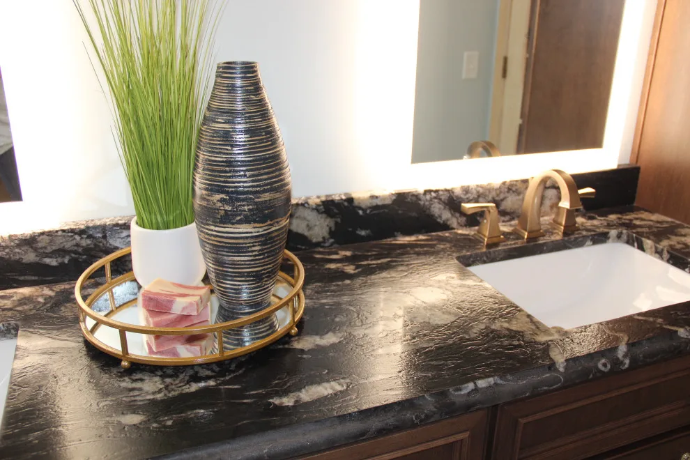 Diverse Transitional Master Bathroom Renovation by Spaces To Aspire - Photo 4