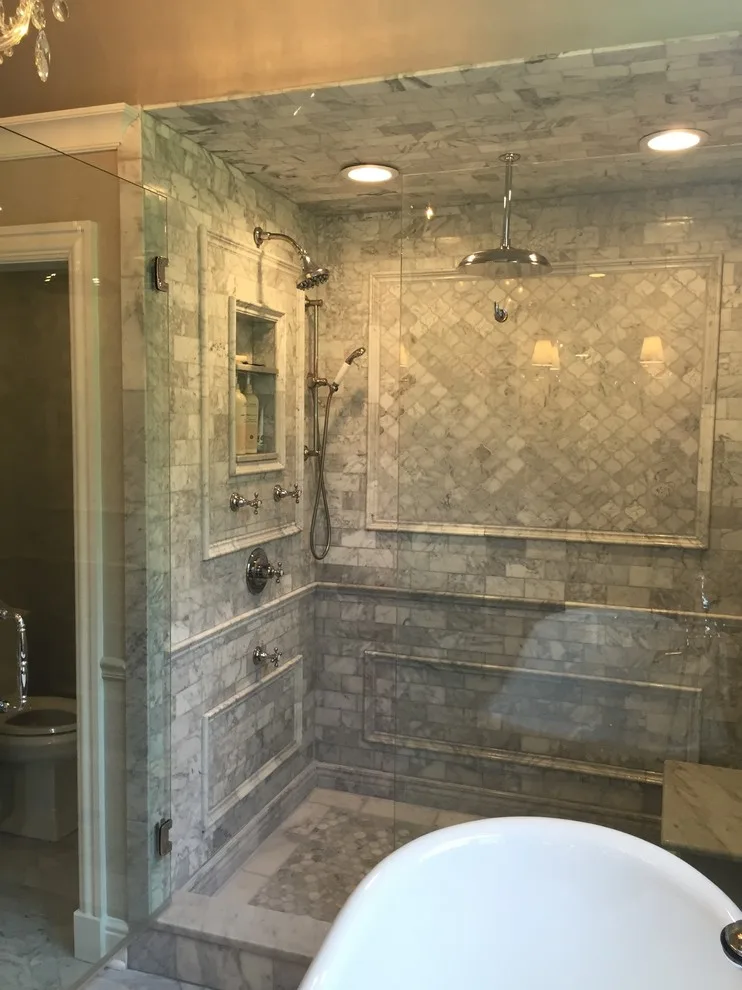 Sophisticated Master Bathroom by Sylvie Del Duca Interior Designs Services - Photo 2