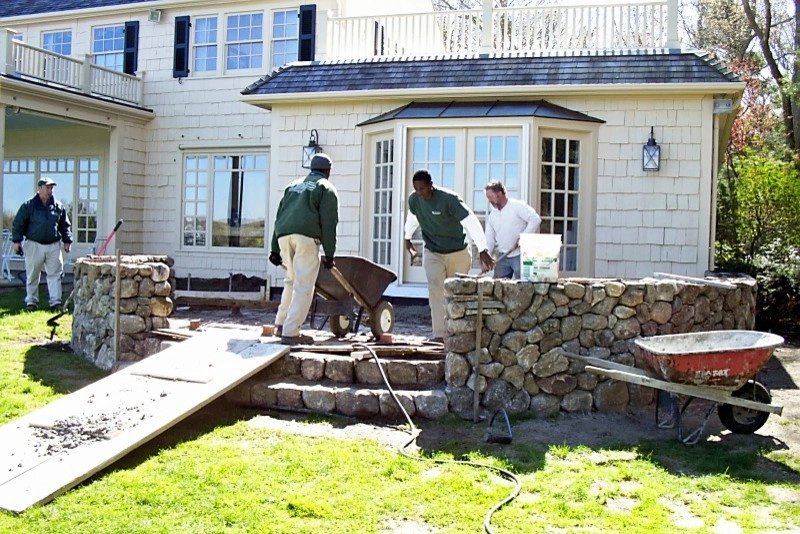 Terrace design/build by Michael P. Neath Landscape Construction, Inc. - Photo 2