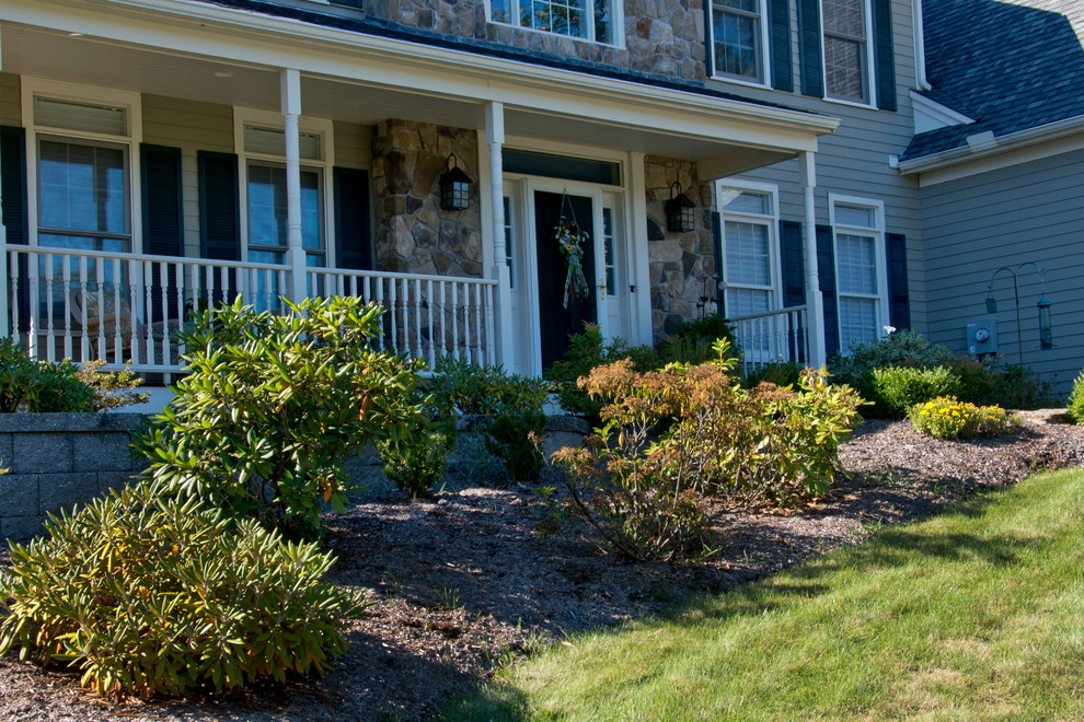 Comprehensive Landscaping with Patio, Retaining Wall, Fire Pit by Michael Therrien Landscaping, LLC - Photo 9
