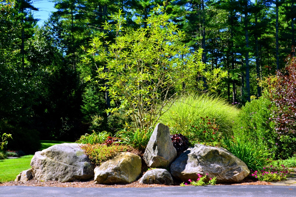 Natural Landscaping with Stone Walkway by Michael Therrien Landscaping, LLC - Photo 5