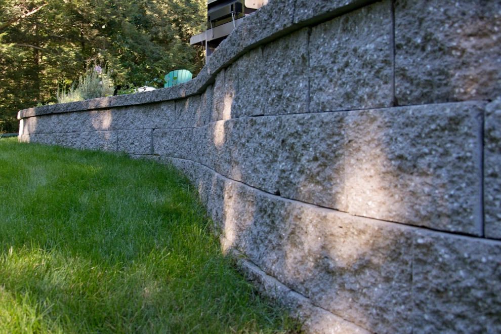 Comprehensive Landscaping with Patio, Retaining Wall, Fire Pit by Michael Therrien Landscaping, LLC - Photo 7