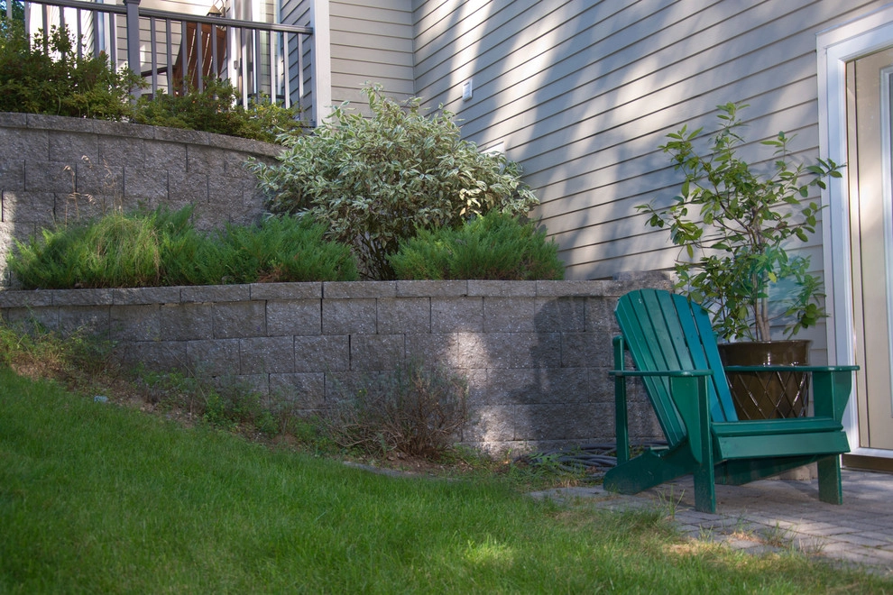 Comprehensive Landscaping with Patio, Retaining Wall, Fire Pit by Michael Therrien Landscaping, LLC - Photo 12