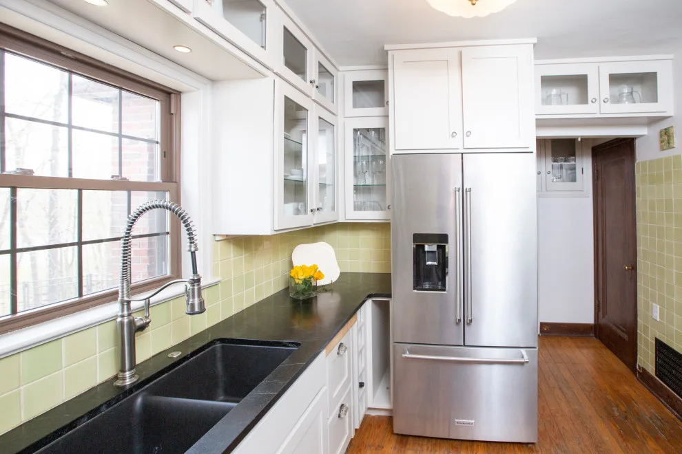 Renovated English Tudor Kitchen by Welcome Home Design Group - Photo 9