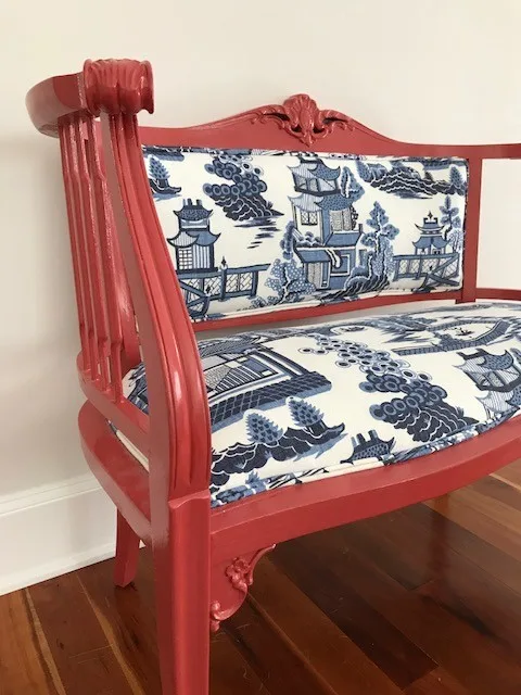Vintage Chinoiserie Sofa by The Gilded Elephant Home Design And Decor - Photo 6