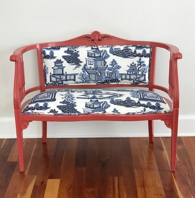 Vintage Chinoiserie Sofa by The Gilded Elephant Home Design And Decor - Photo 2