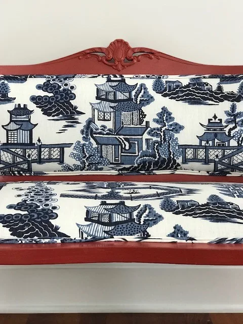 Vintage Chinoiserie Sofa by The Gilded Elephant Home Design And Decor - Photo 5