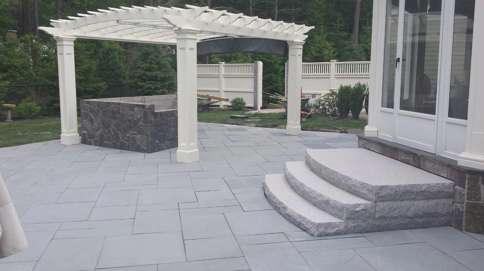 Stone Patio by Michael Therrien Landscaping, LLC - Photo 2