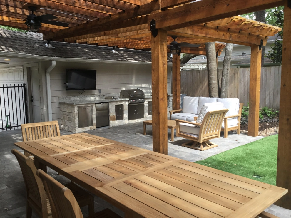 Outdoor Living Space by Mike Ball Irrigation Landscape & Lighting - Photo 12