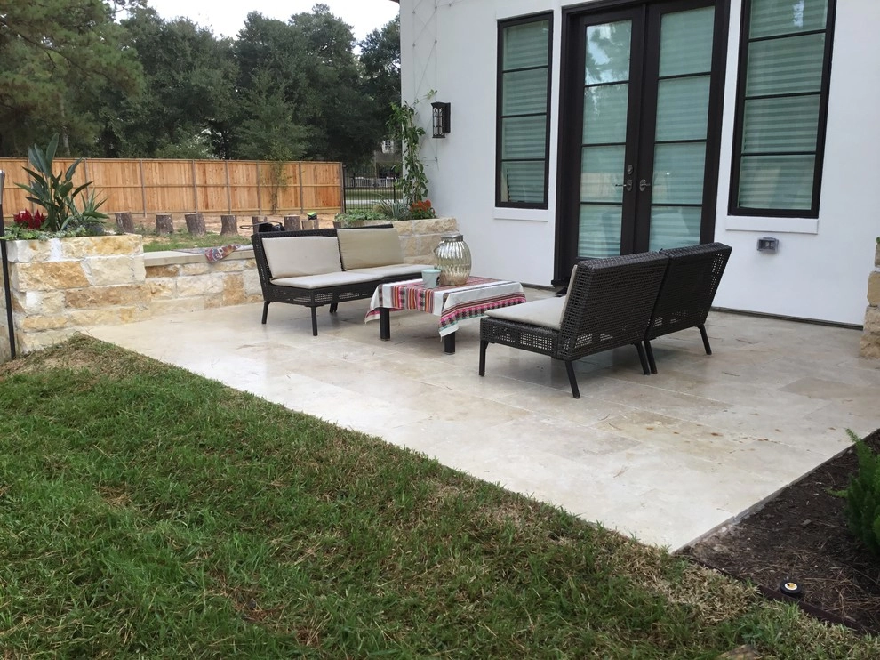 Travertine Pavers Patios & Tile by Mike Ball Irrigation Landscape & Lighting - Photo 14