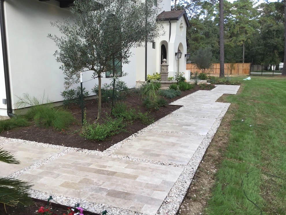 Travertine Pavers Patios & Tile by Mike Ball Irrigation Landscape & Lighting - Photo 7
