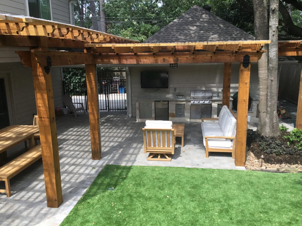 Outdoor Living Space by Mike Ball Irrigation Landscape & Lighting - Photo 10