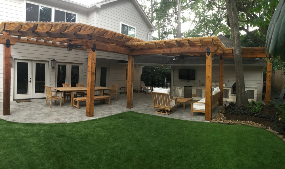 Outdoor Living Space by Mike Ball Irrigation Landscape & Lighting - Photo 9