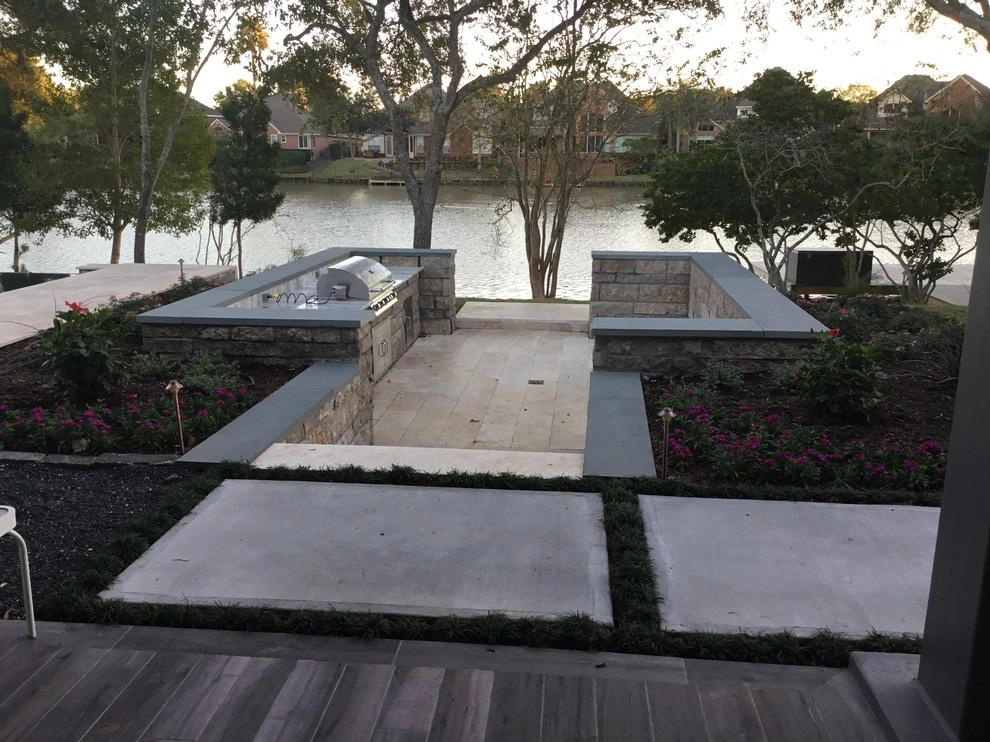 Travertine Pavers Patios & Tile by Mike Ball Irrigation Landscape & Lighting - Photo 15