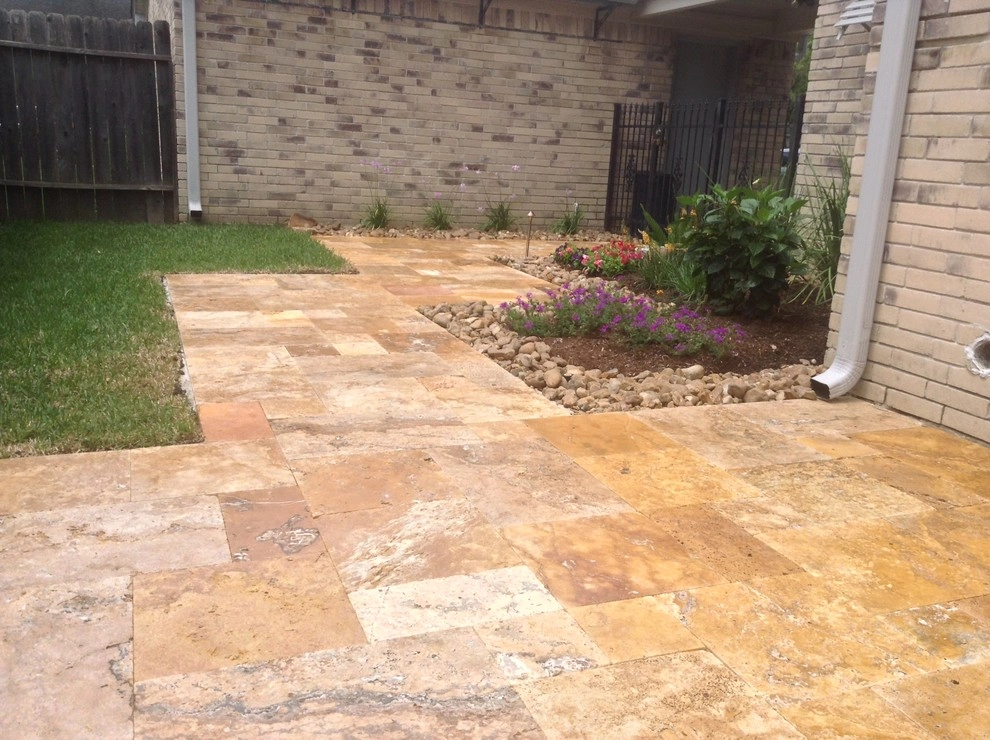 Travertine Pavers Patios & Tile by Mike Ball Irrigation Landscape & Lighting - Photo 10