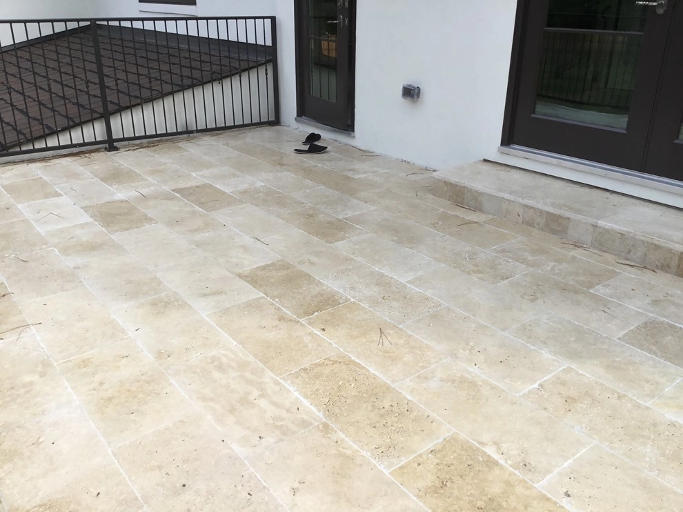 Travertine Pavers Patios & Tile by Mike Ball Irrigation Landscape & Lighting - Photo 11