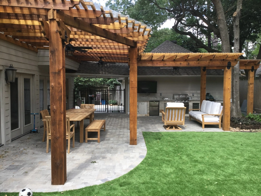Outdoor Living Space by Mike Ball Irrigation Landscape & Lighting - Photo 3
