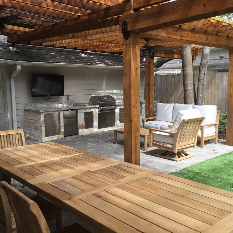 Outdoor Living Space by Mike Ball Irrigation Landscape & Lighting - Photo 14