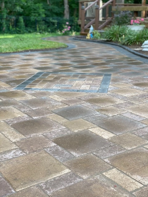 Diamond Design & Curved Walkway by Mike's Clean Cut Landscaping, Inc - Photo 3