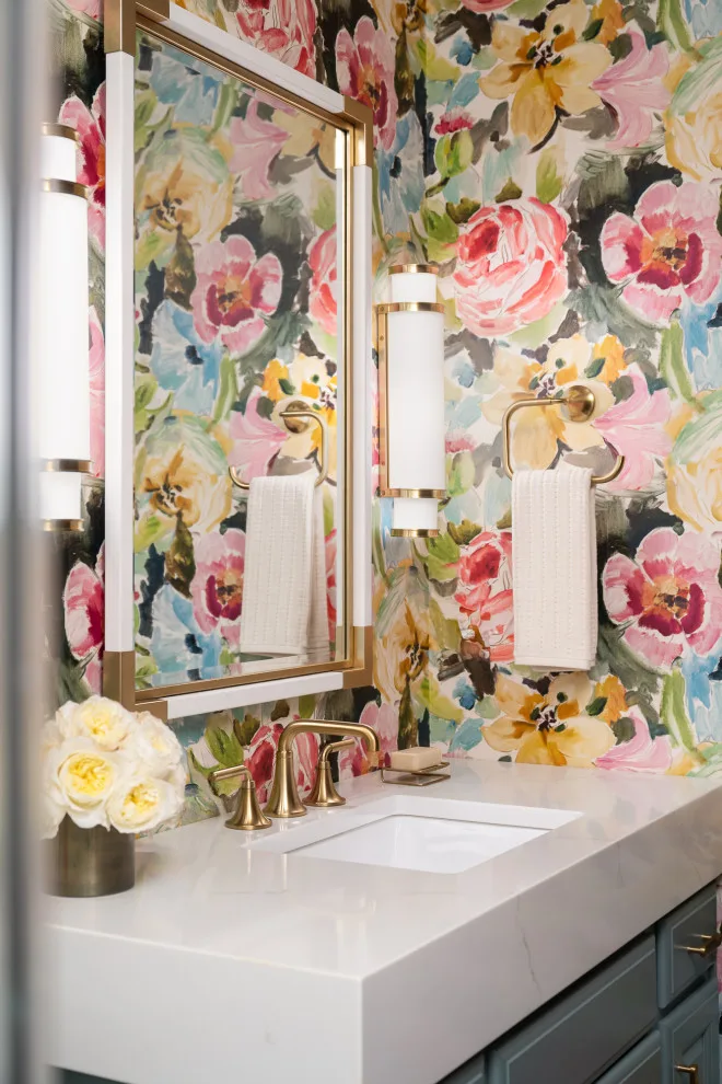 Botanical Washroom by Catherine Marrano Interiors - Photo 6