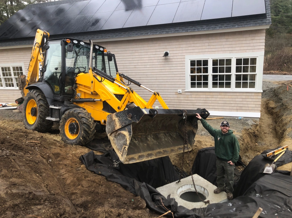 Drywell / Leaching Chamber Installation by Millennial Landscaping, Inc. - Photo 21