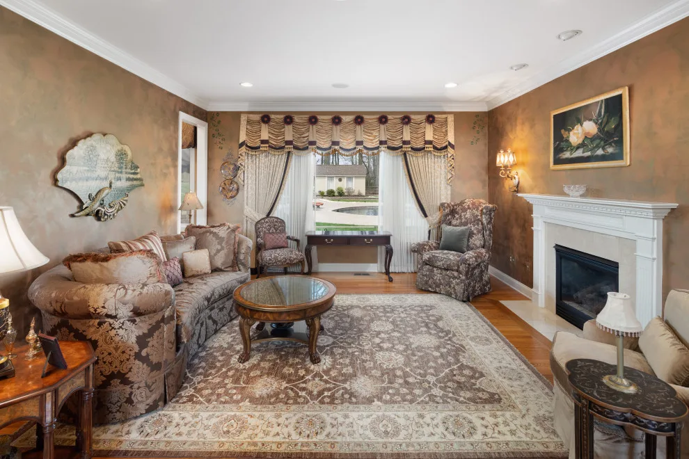 Elegant Sitting Area by Kat's Eye Interior Design, LLC - Photo 2