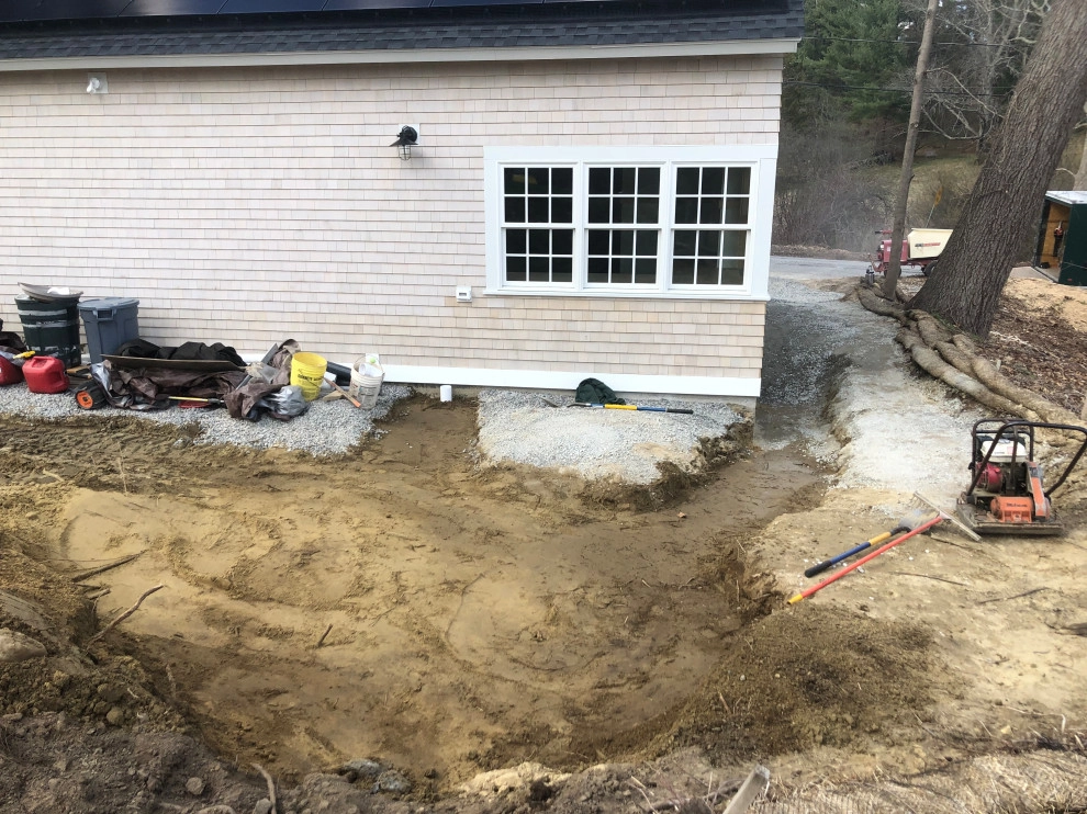 Drywell / Leaching Chamber Installation by Millennial Landscaping, Inc. - Photo 13