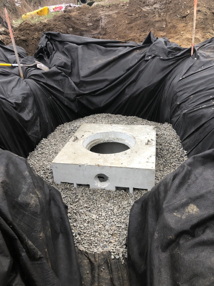Drywell / Leaching Chamber Installation by Millennial Landscaping, Inc. - Photo 10