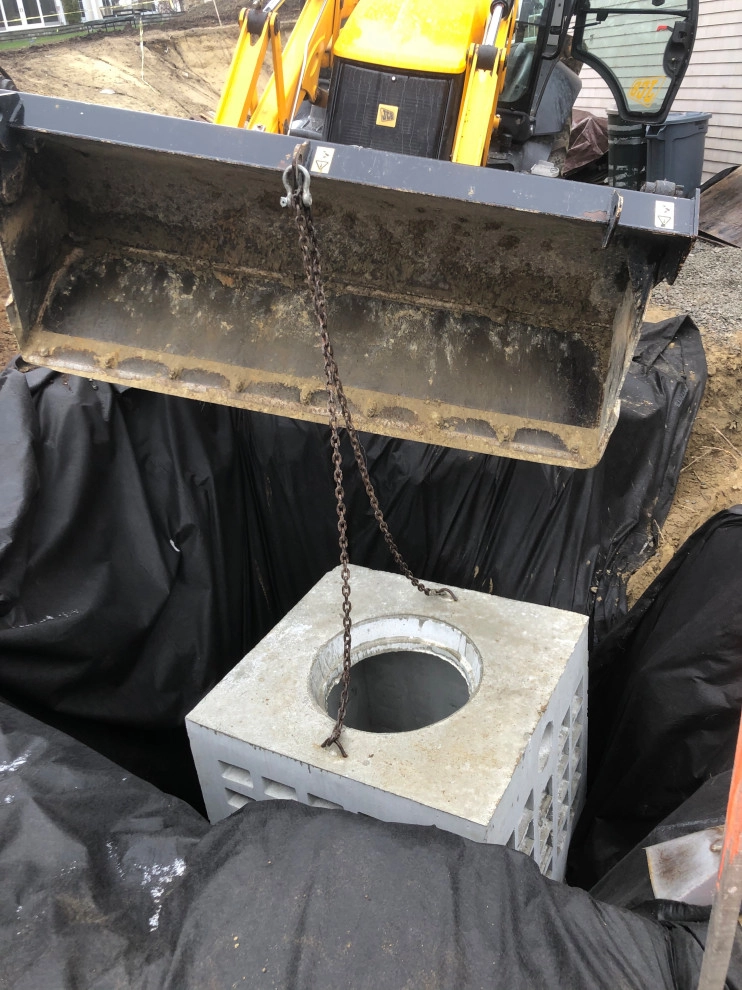 Drywell / Leaching Chamber Installation by Millennial Landscaping, Inc. - Photo 5