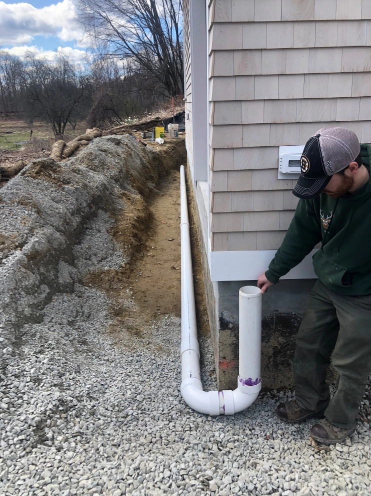 Drywell / Leaching Chamber Installation by Millennial Landscaping, Inc. - Photo 23