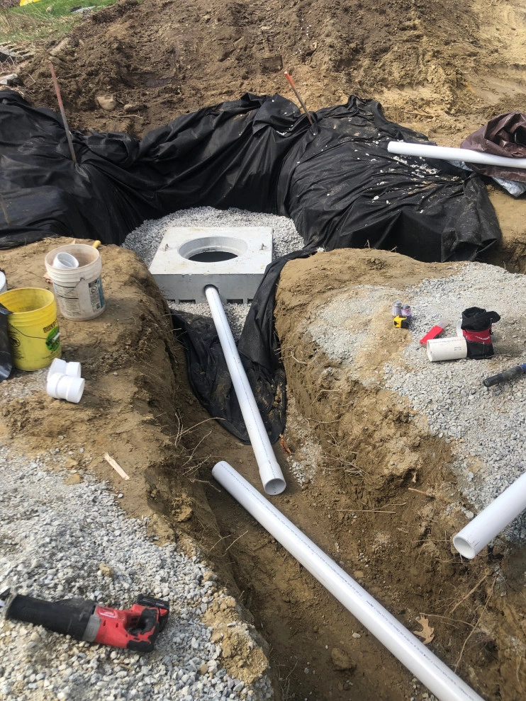 Drywell / Leaching Chamber Installation by Millennial Landscaping, Inc. - Photo 3