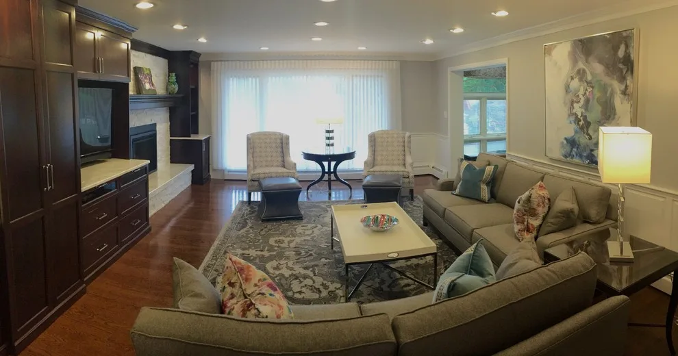 Contemporary Family Living Space by Kelly Simkovich At Main Line Sound & Video - Photo 3