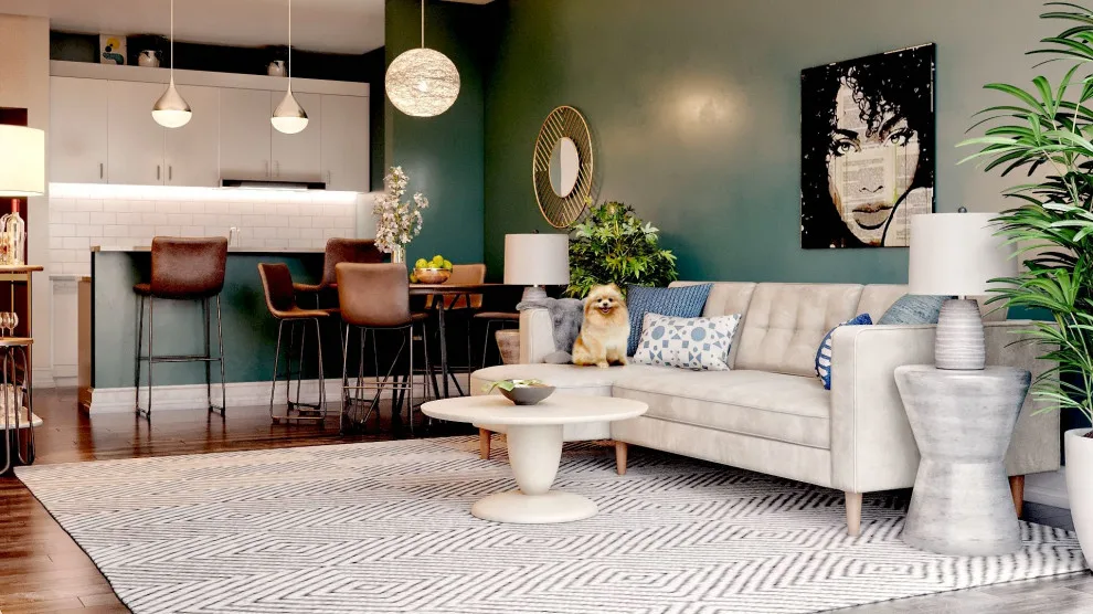 Groovy Flat, Wisconsin by Misty Woods Design | Interior, Exterior & Lighting - Photo 2
