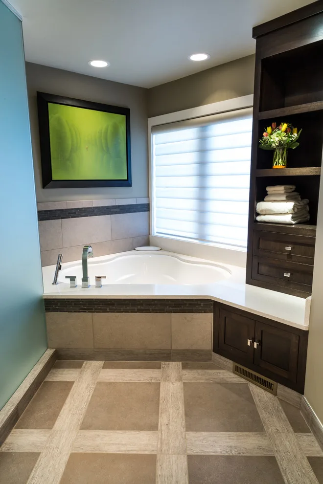 Men's Restroom Renovation by Salt Creek Interior Design LLC - Photo 4