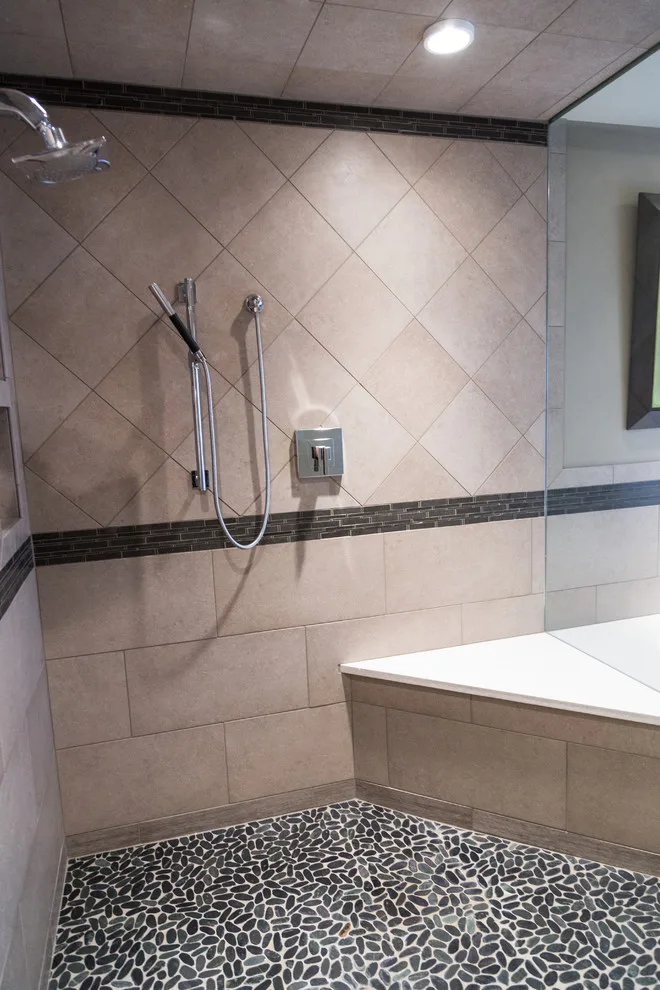 Men's Restroom Renovation by Salt Creek Interior Design LLC - Photo 3