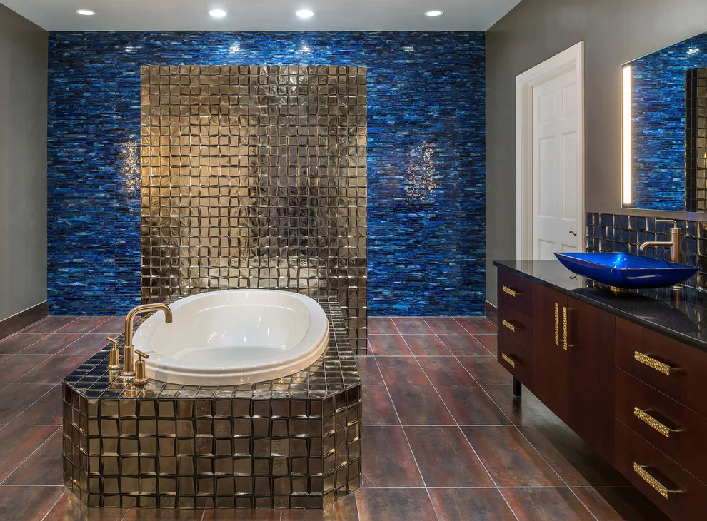 Lavish Master Bathroom Renovation in Frontenac, Mo by S&K Interiors LLC - Photo 2