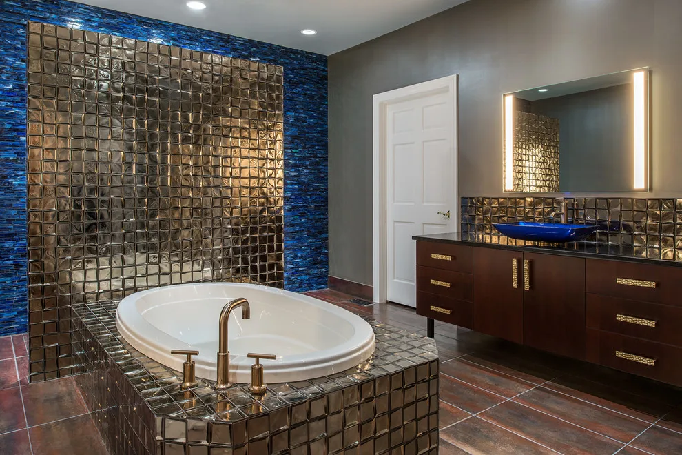 Lavish Master Bathroom Renovation in Frontenac, Mo by S&K Interiors LLC - Photo 4