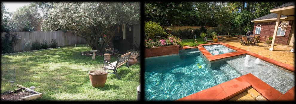 Small Courtyard Pool Design by Mirror Lake Designs - Photo 9